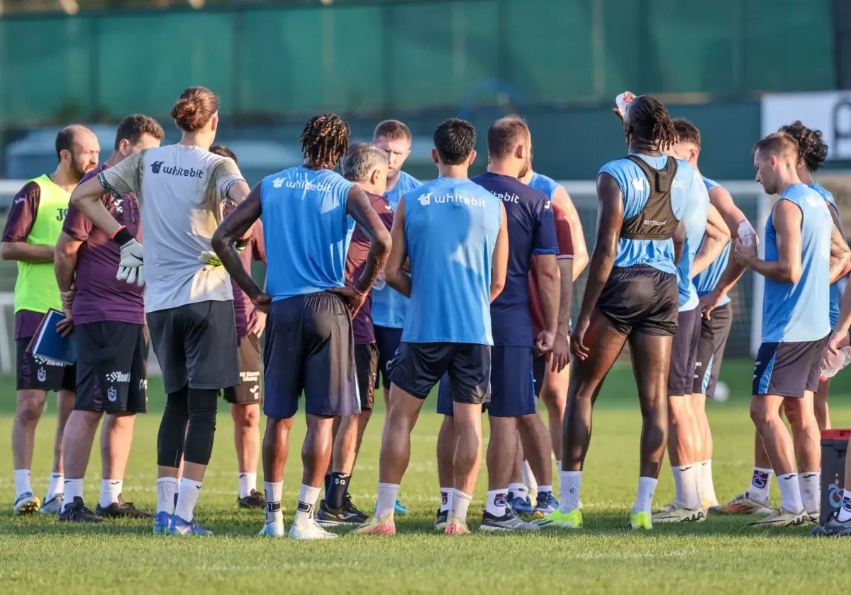 Trabzonspor, Beşiktaş Maçı Hazırlıklarını Sürdürüyor