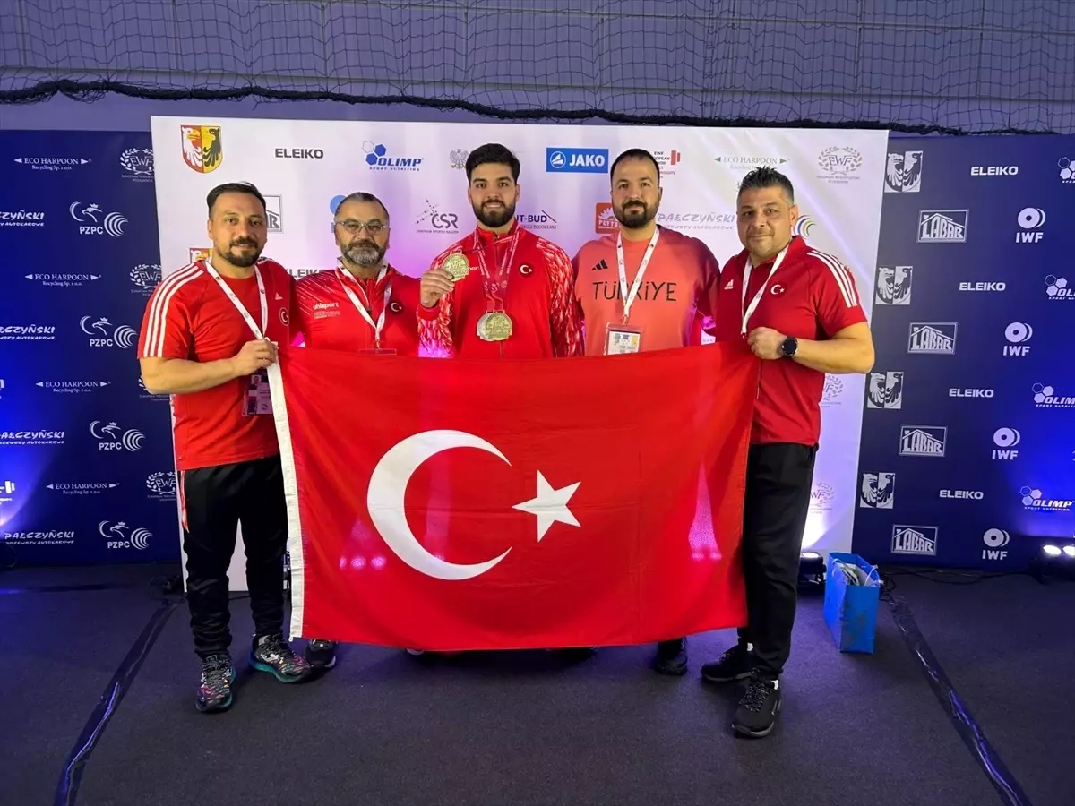 Enes Çelik’ten Avrupa Şampiyonası’nda 3 Madalya