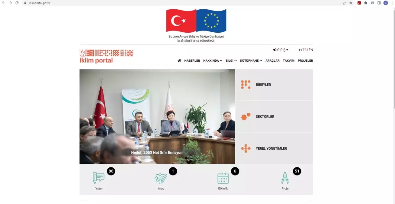 Türkiye’nin İlk İklim Portalı Hizmete Açıldı