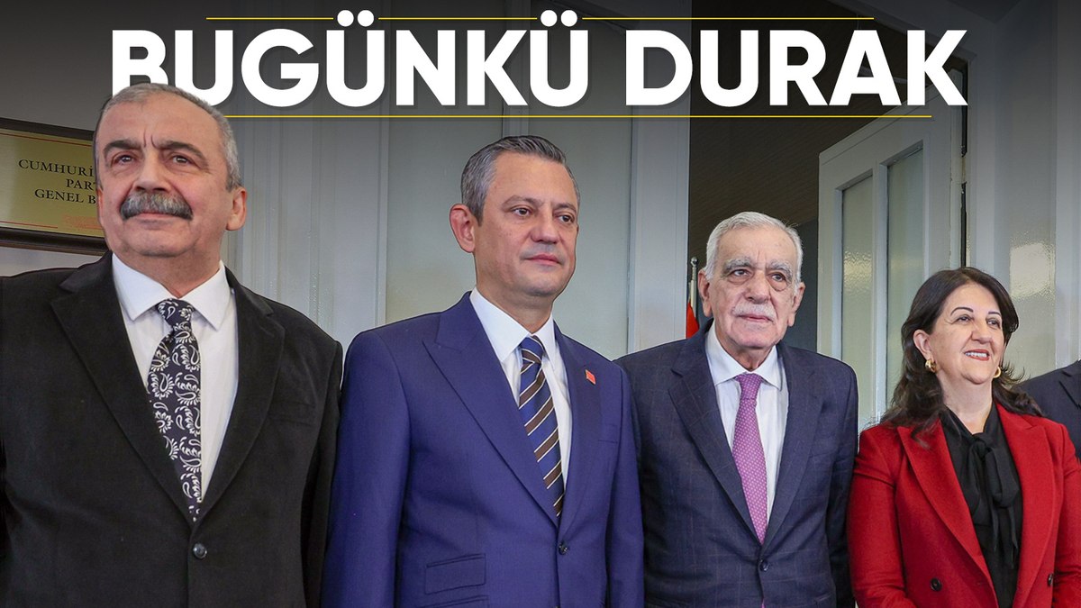 CHP, İmralı ziyareti sonrası DEM Parti heyetini kabul etti