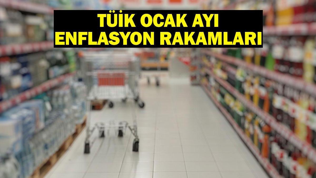 ENFLASYON RAKAMLARI  AÇIKLANDI! TÜİK Ocak Ayı Enflasyonu 2025 Ne Oldu?