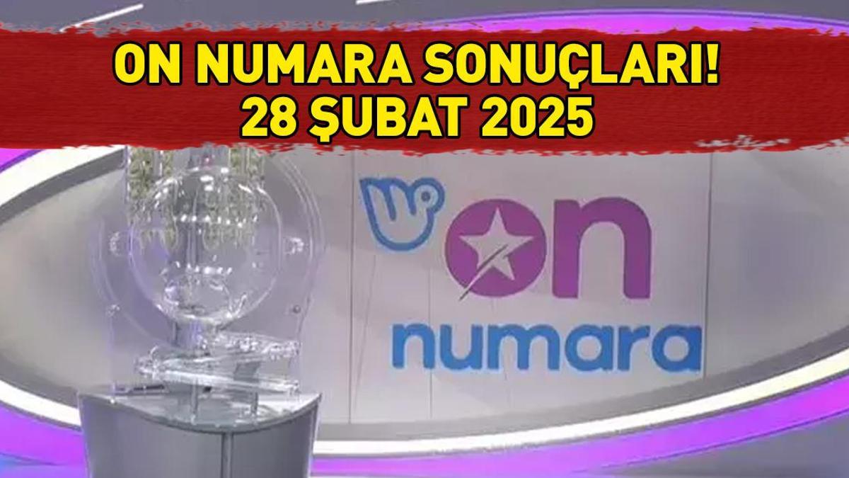 ON NUMARA SONUÇLARI AÇIKLANDI 28 ŞUBAT 2025 | 1.892.914 TL büyük ikramiyeli On Numara sonuçları nasıl öğrenilir?