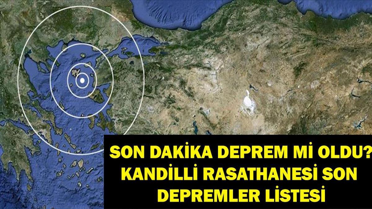 SON DAKİKA DEPREM! 12 Şubat Ege’de deprem mi oldu, nerede, kaç şiddetinde? Kandilli Rasathanesi Son Depremler Listesi