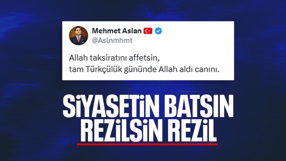 Mehmet Aslan’dan dikkat çeken Sırrı Süreyya Önder mesajı